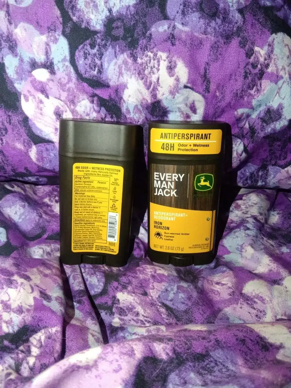 Every Man Jack John Deer Deodorants! Iron Horizon Antiperspirant bundle of two!